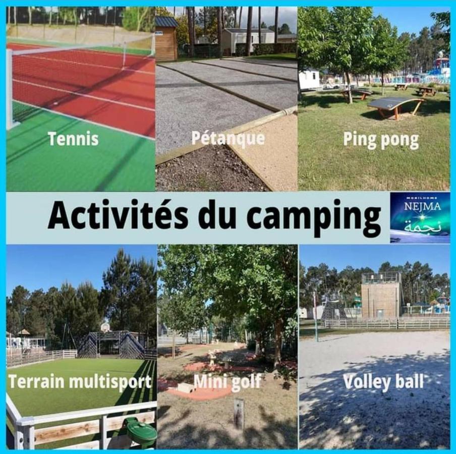 Camping Des Dunes De Contis Mobilhome 3Ch, Saint-Julien-en-Born Exterior photo